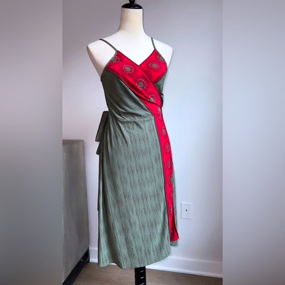 BCBG Wrap Dress Size M